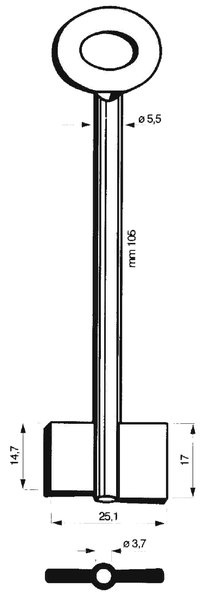 Dopp.-Schl.geb.8310TA 5,5x105