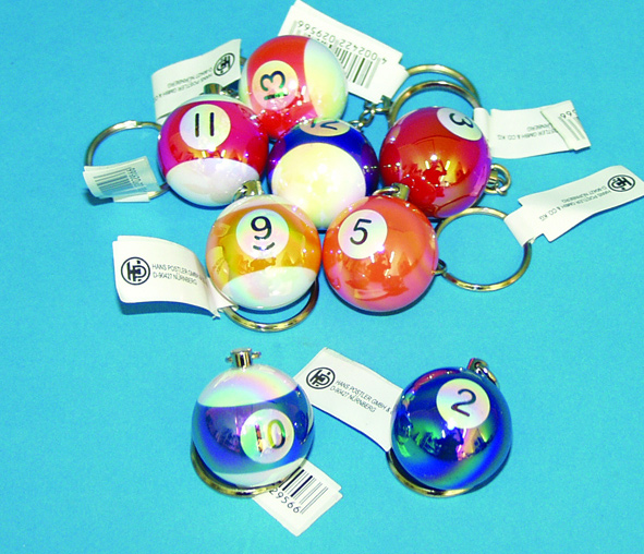 Schl.-Anhänger-Set Billard