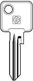 Zylinderschlüssel  (Abus K1D)