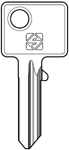 Zylinderschlüssel (Burg 66L)
