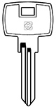 Zylinderschlüssel