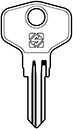 Zylinderschlüssel  (JU D)