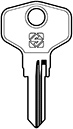 Zylinderschlüssel  (JU C)