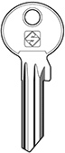 Zylinderschlüssel  (Ikon SN4)